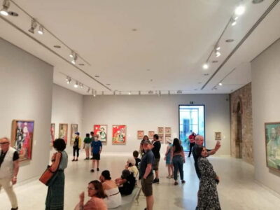 Picasso Museum and Walking Tour Plus Wine Tasting Upgrade