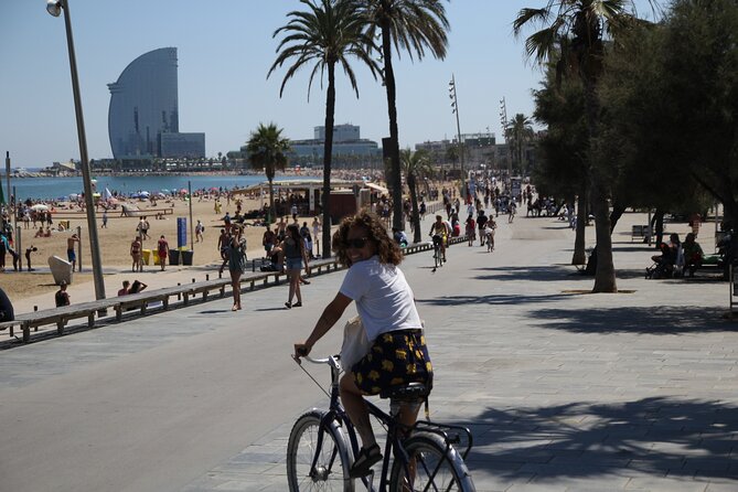 Private Barcelona Bike or E-Bike Tour - Barceloneta adds sea air and a change of pace