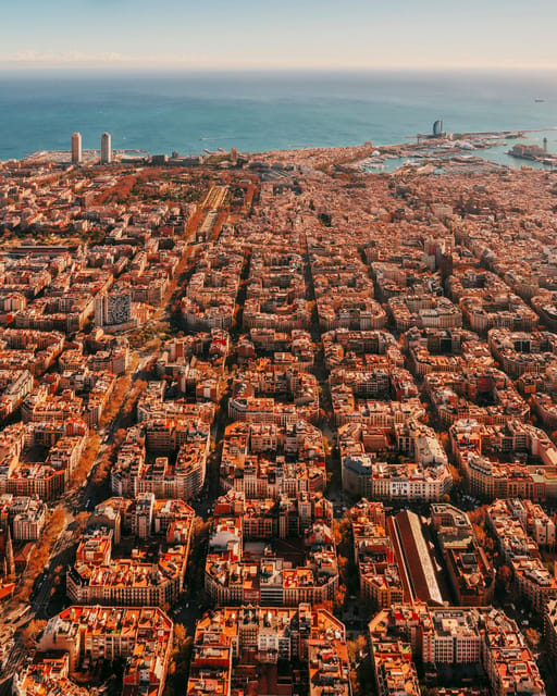 Private Barcelona & Montserrat Helicopter Tour - Taking off from Barcelona’s old port