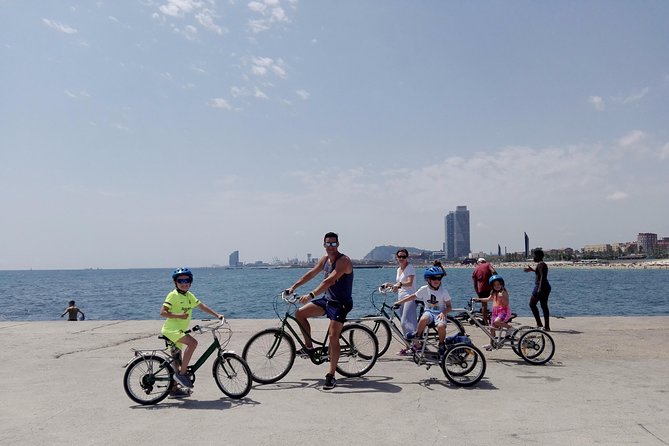 Private Bike tour for families - Barceloneta’s beach promenade