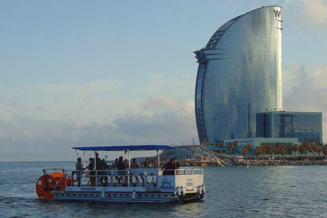 Private Boat rental - Pedal Cruises Barcelona - Cycle Boat - What You See From the Water