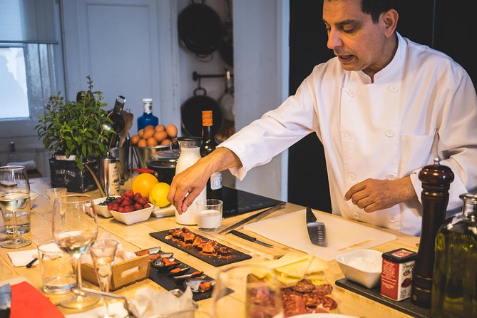 Private Paella class, Tapas, full menu and Sangria workshop - Starting in Plaça Reial, Barcelona’s grand dining room