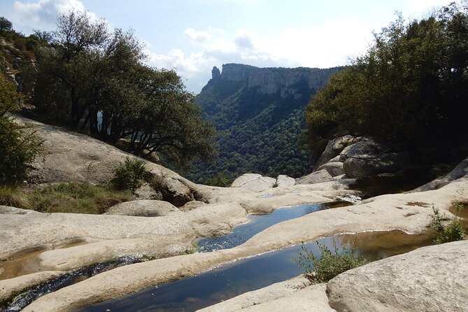 Private Pre-Pyrenees Medieval Village Hike from Barcelona - The 120-meter waterfall is the walk’s big visual moment