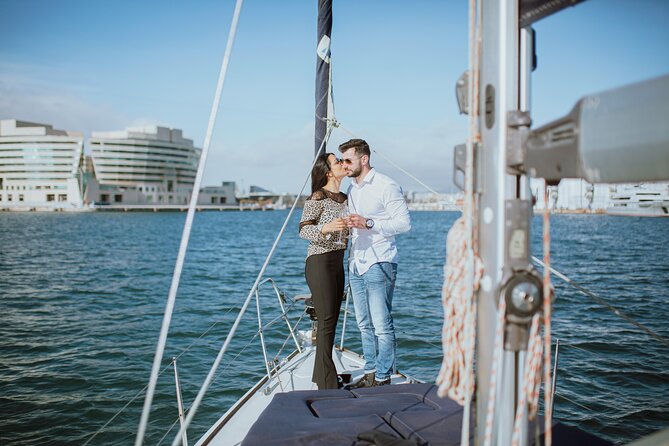 Private sailing trip from Barcelona with open bar - Montjuïc, Its Castle, and the City Skyline