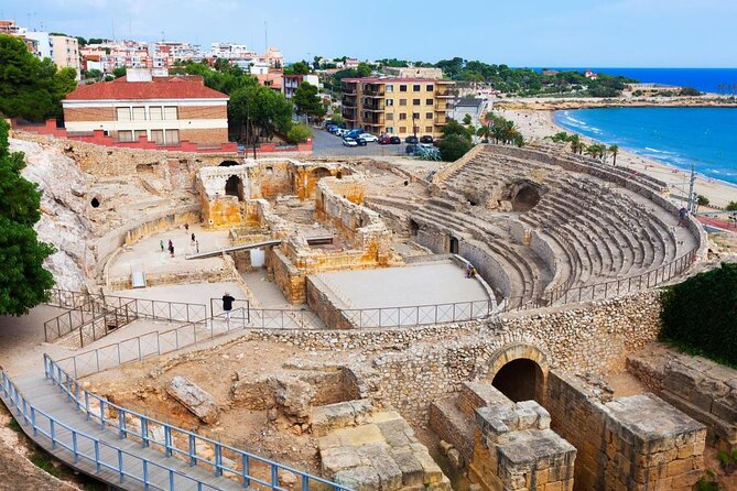 Private Tarragona and Sitges Tour with Hotel pick-up from Barcelona - The Devil’s Bridge shows Roman engineering at full scale