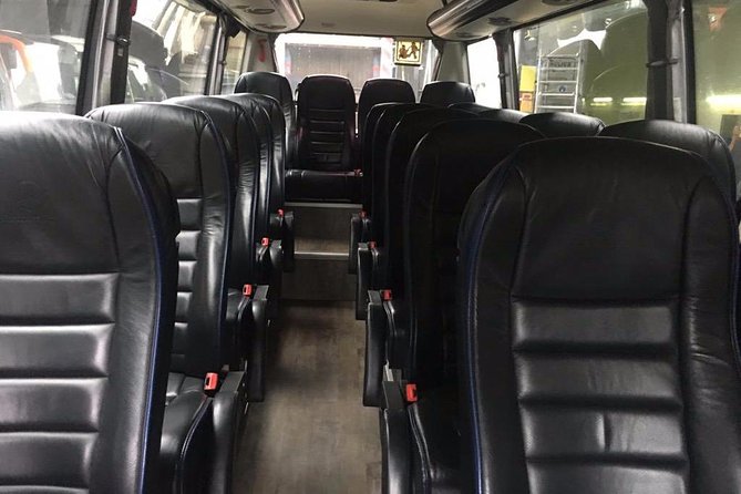 Private Transfer from Barcelona City to the Airport for a group up to 15 people - What the Mercedes-Benz bus means for your group