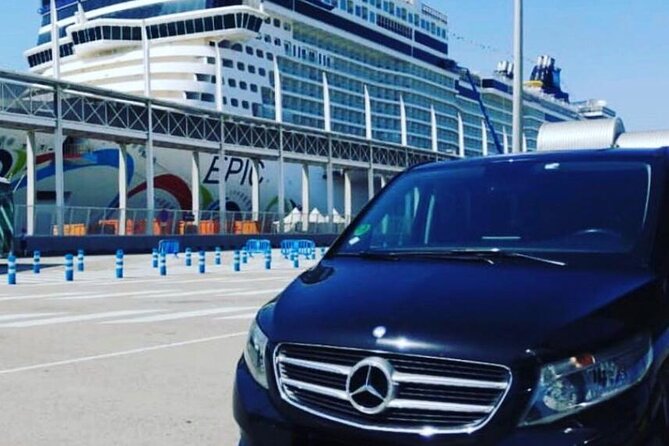Private Transfer in Cruise Port and BCN Airport - What happens from BCN Airport to the cruise port