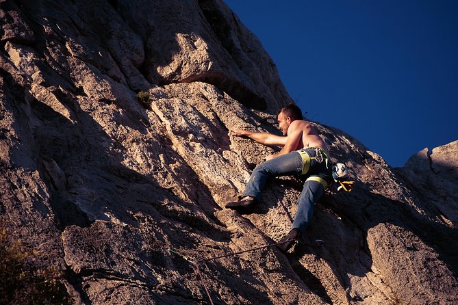 Rock Climbing Barcelona - Four to eight routes, matched to your ability