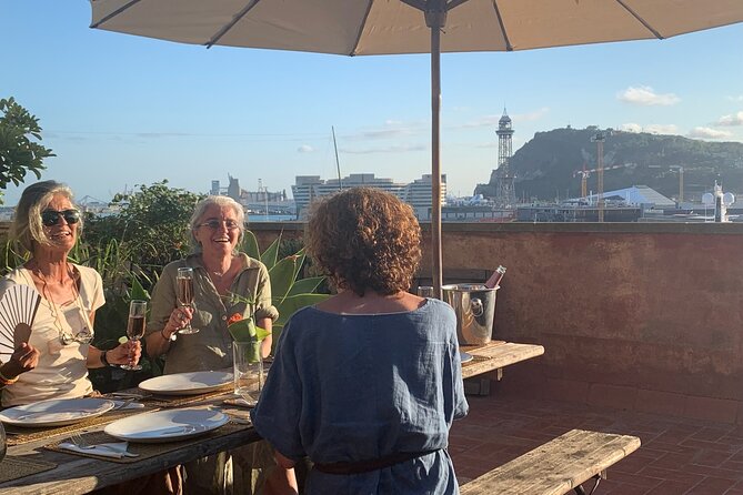 Rooftop Paella Seafood Cooking Class Experience in Barcelona - Gazpacho, crema catalana, and sangria