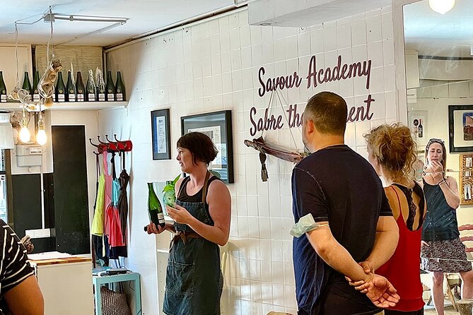 Sabre the Moment: Cava Sabrage Class in Barcelona - What makes cava sabrage worth your time