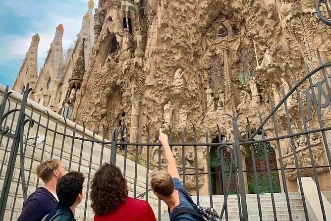 Sagrada Familia Exterior Free Tour: Stories, Secrets & Symbolism - Walking around every side of the basilica