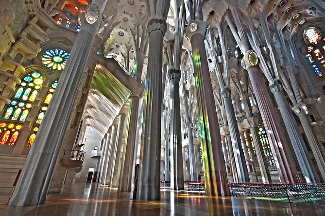 Sagrada Familia & Montserrat Private Tour with Hotel pick-up - Port Vell, Columbus Monument, and the Barcelona coast