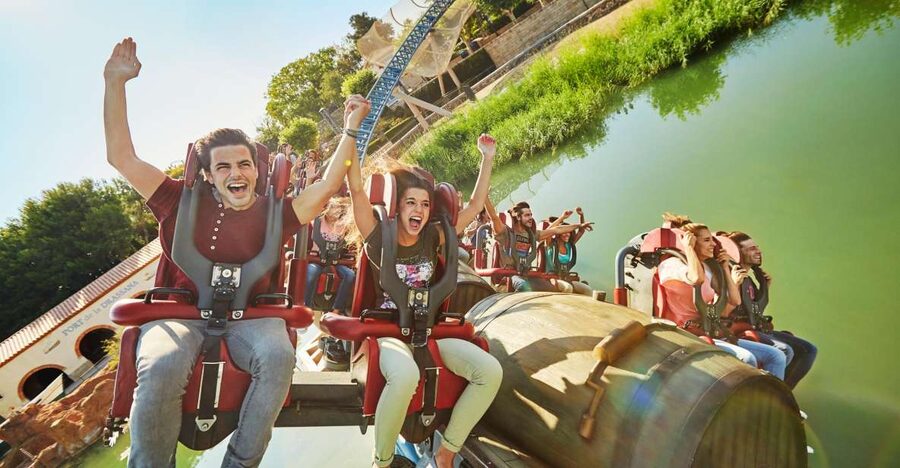 Salou: PortAventura and Ferrari Land 1, 2, or 3-Day Ticket - Shambhala, Dragon Khan, and the best ride strategy