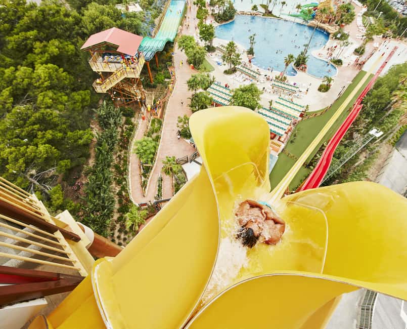 Salou: PortAventura Caribe Aquatic Park 1-Day Ticket - A Caribbean-style water park near Salou