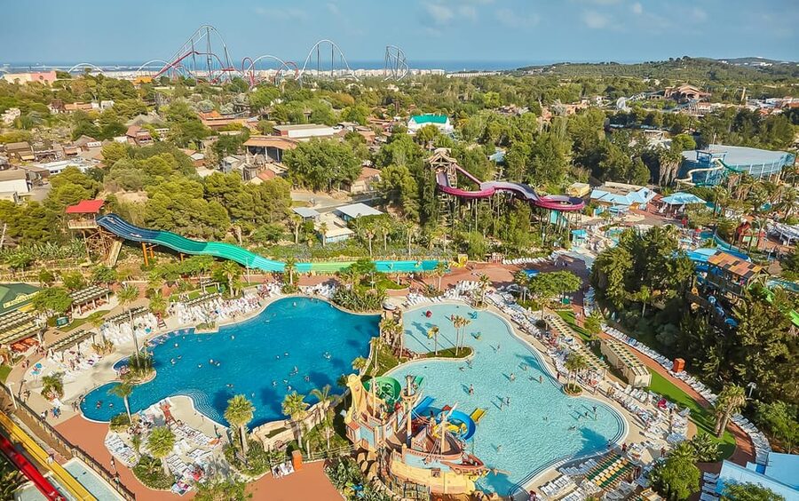 Salou: PortAventura Caribe Aquatic Park 1-Day Ticket - Pools, waves, and places to slow down