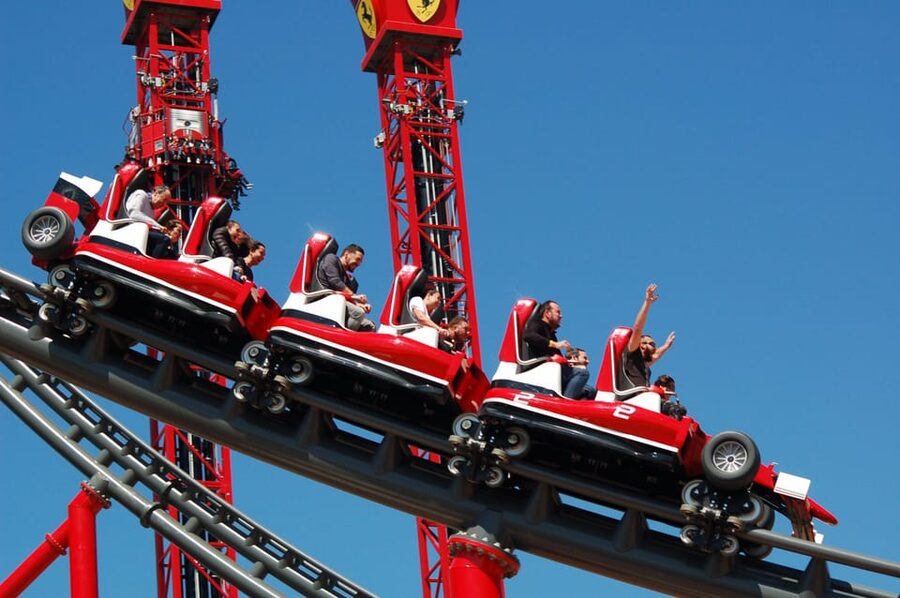 Salou: PortAventura Ferrari Land Admission Ticket - Visiting with children and mixed-age groups