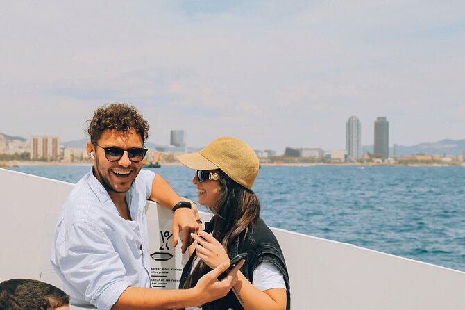 Sunset Catamaran Cruise with Live Music in Barcelona - Puerto Olímpico and the coastal turning point