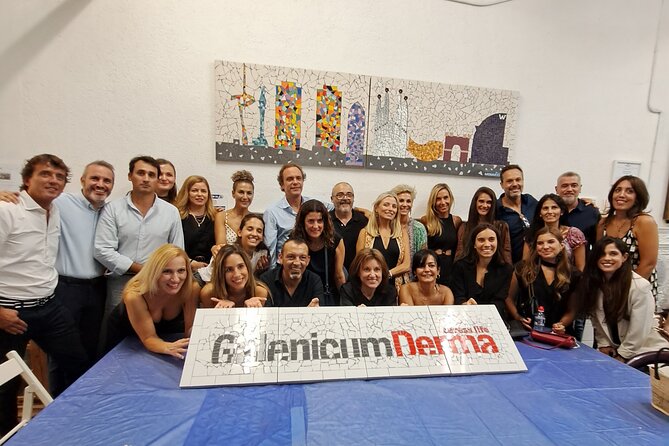 Teambuilding Barcelona: Create the logo of your company in mosaic - What the Workshop Feels Like in Practice
