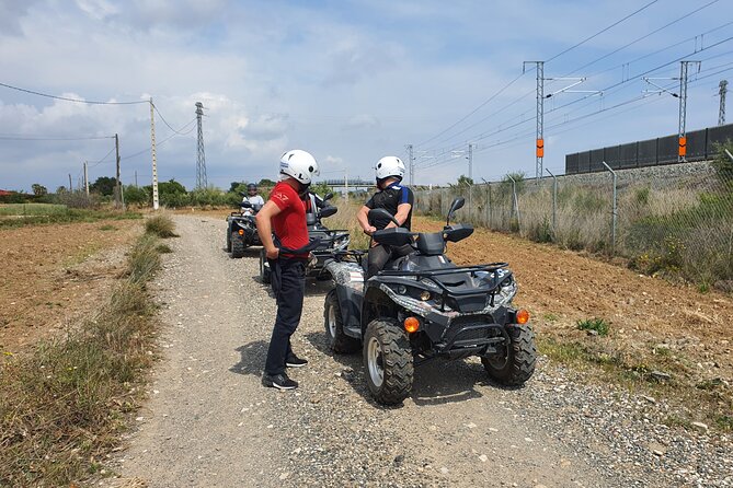 Tour 2 hours Quad Safari Salou - A route with roads, villages, and rougher tracks