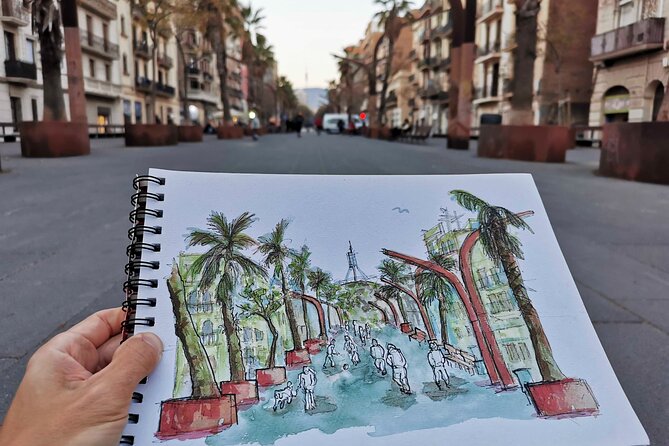 Workshop to learn Drawing and Watercolor in charming places - What you take home